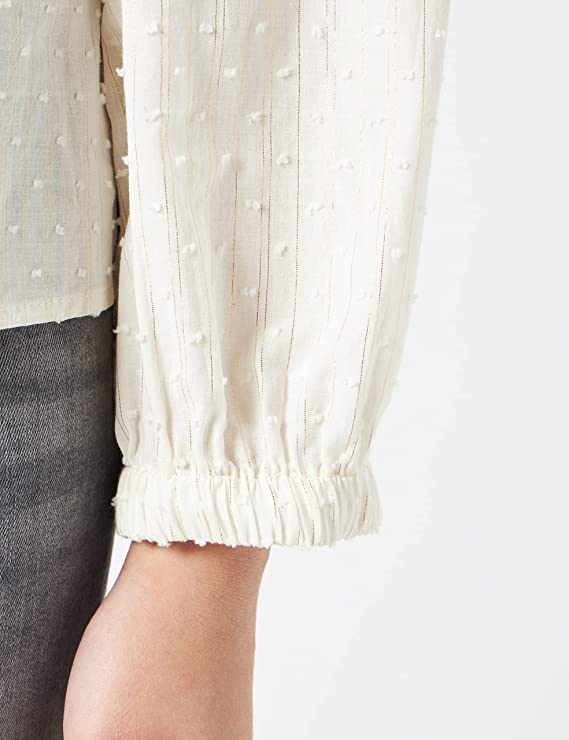 Garcia - Gold Pin LS Shirt - Off White
