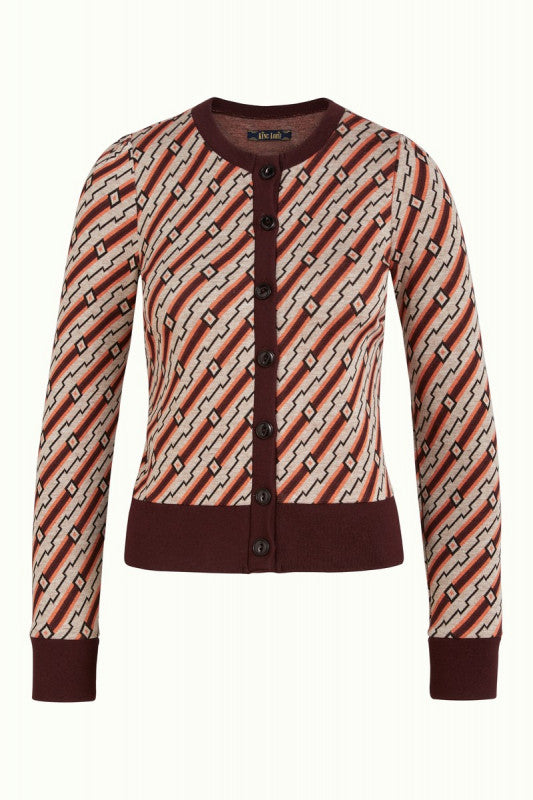 King Louie - Cardi Puff Gallant - Porto Red