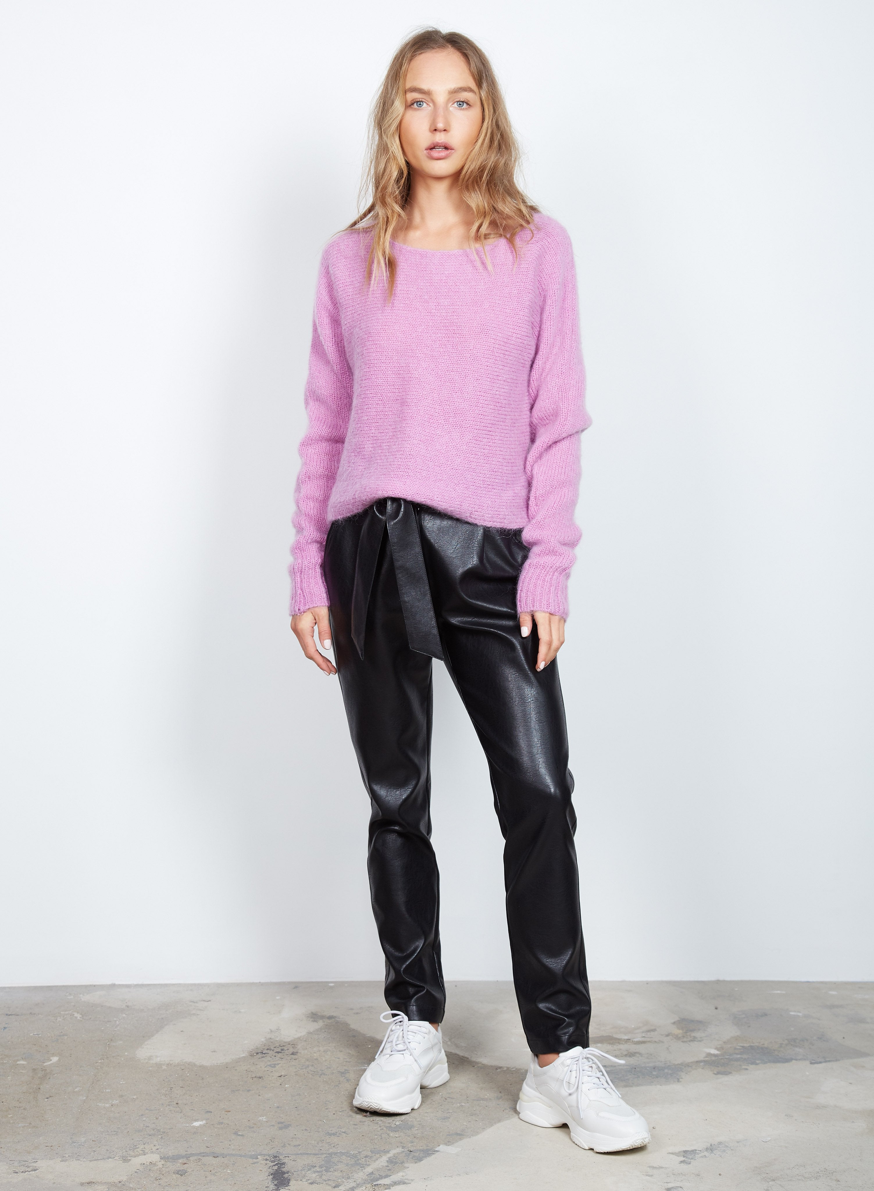 Wish - Strike-Out Sweater - Magenta