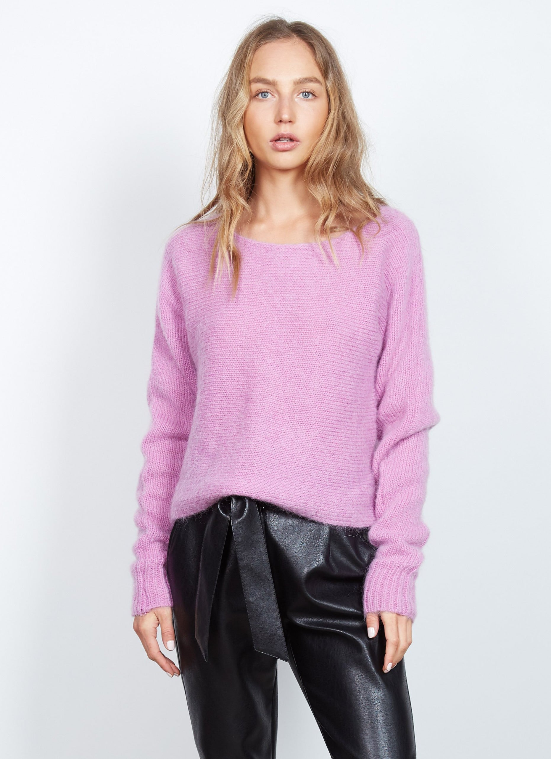 Wish - Strike-Out Sweater - Magenta