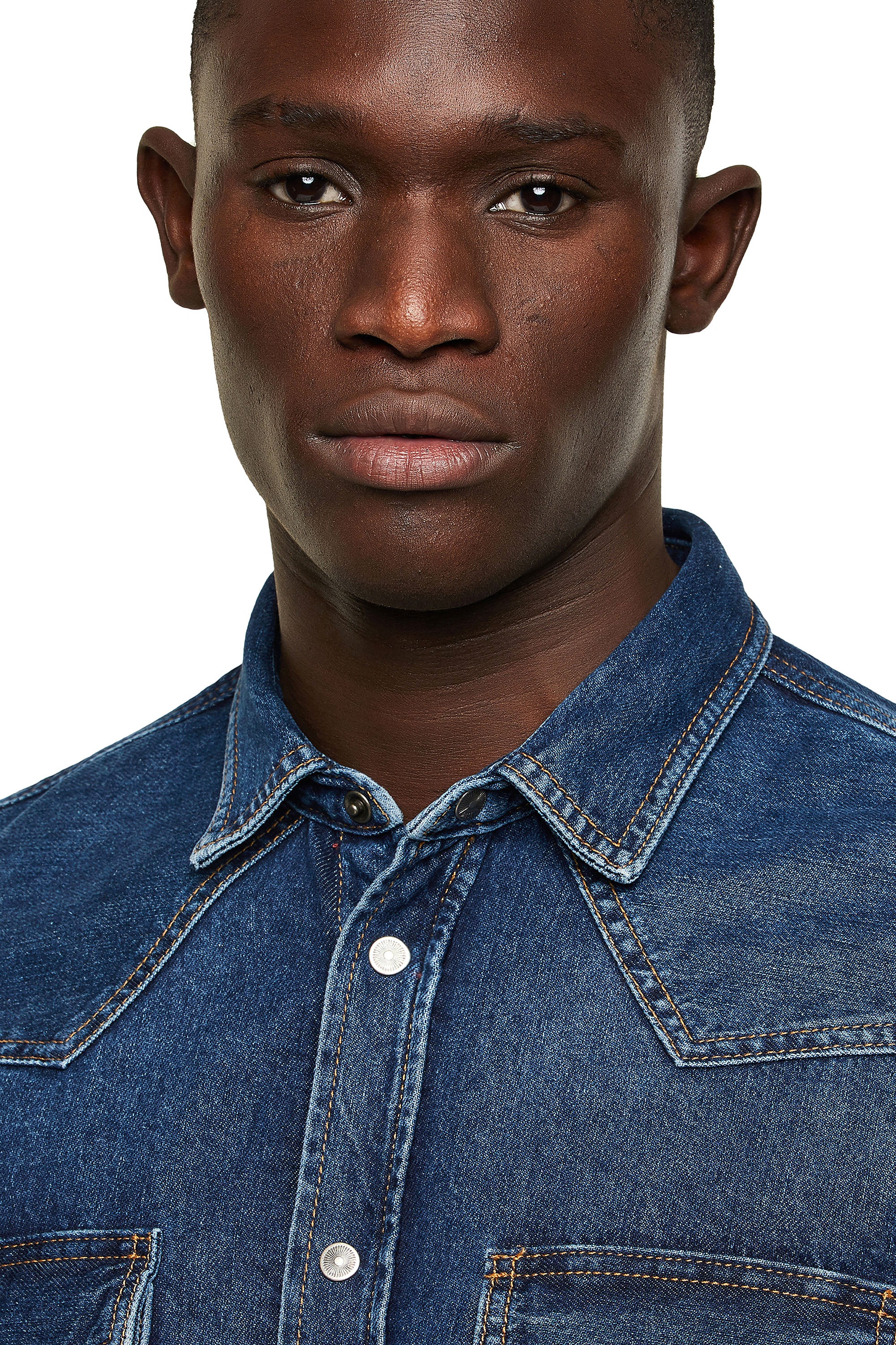 Diesel - D-East-P1 Shirt - Wash Denim