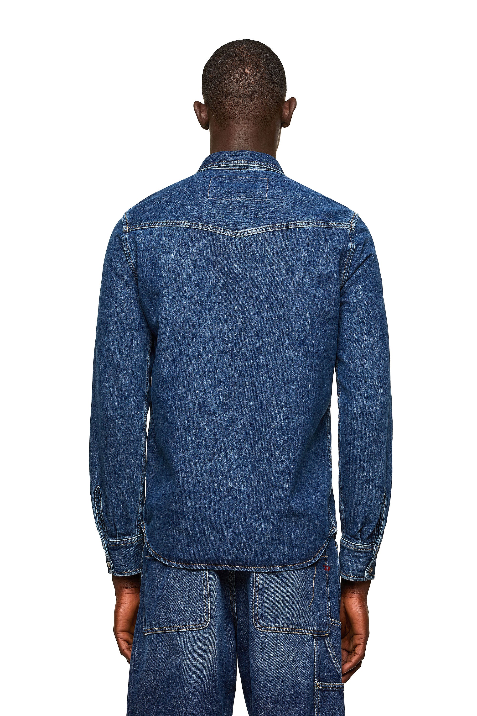 Diesel - D-East-P1 Shirt - Wash Denim