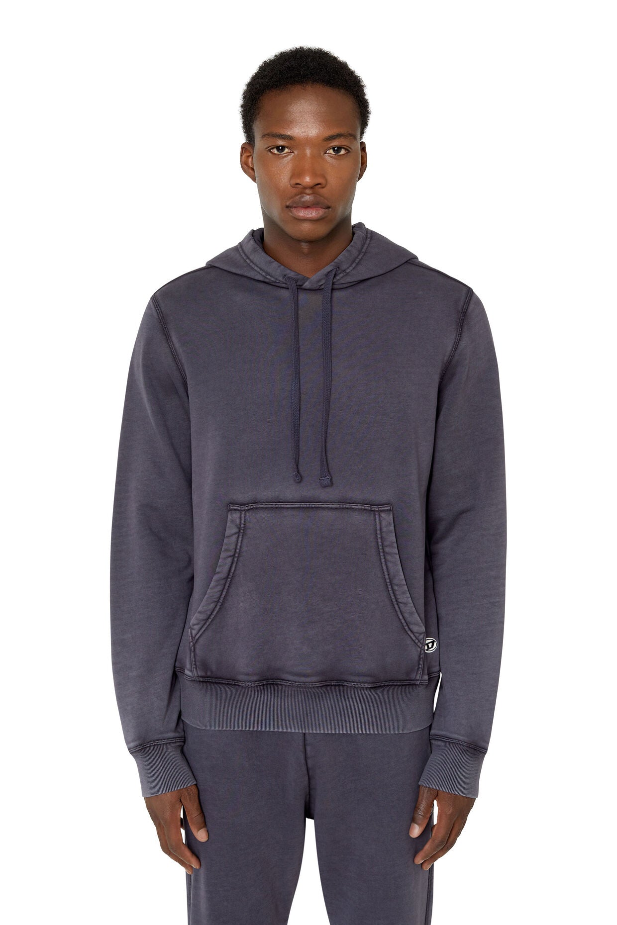 Diesel S Ginn Hood Dov Pe Hoodie Blue Grey