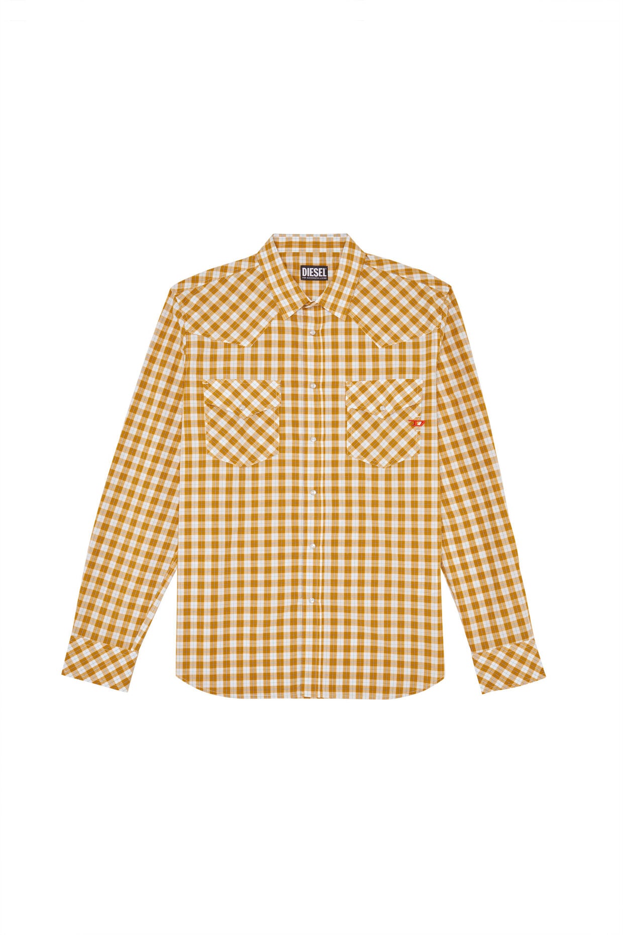 Diesel - S-East-Long-Cl Shirt - White/Yellow
