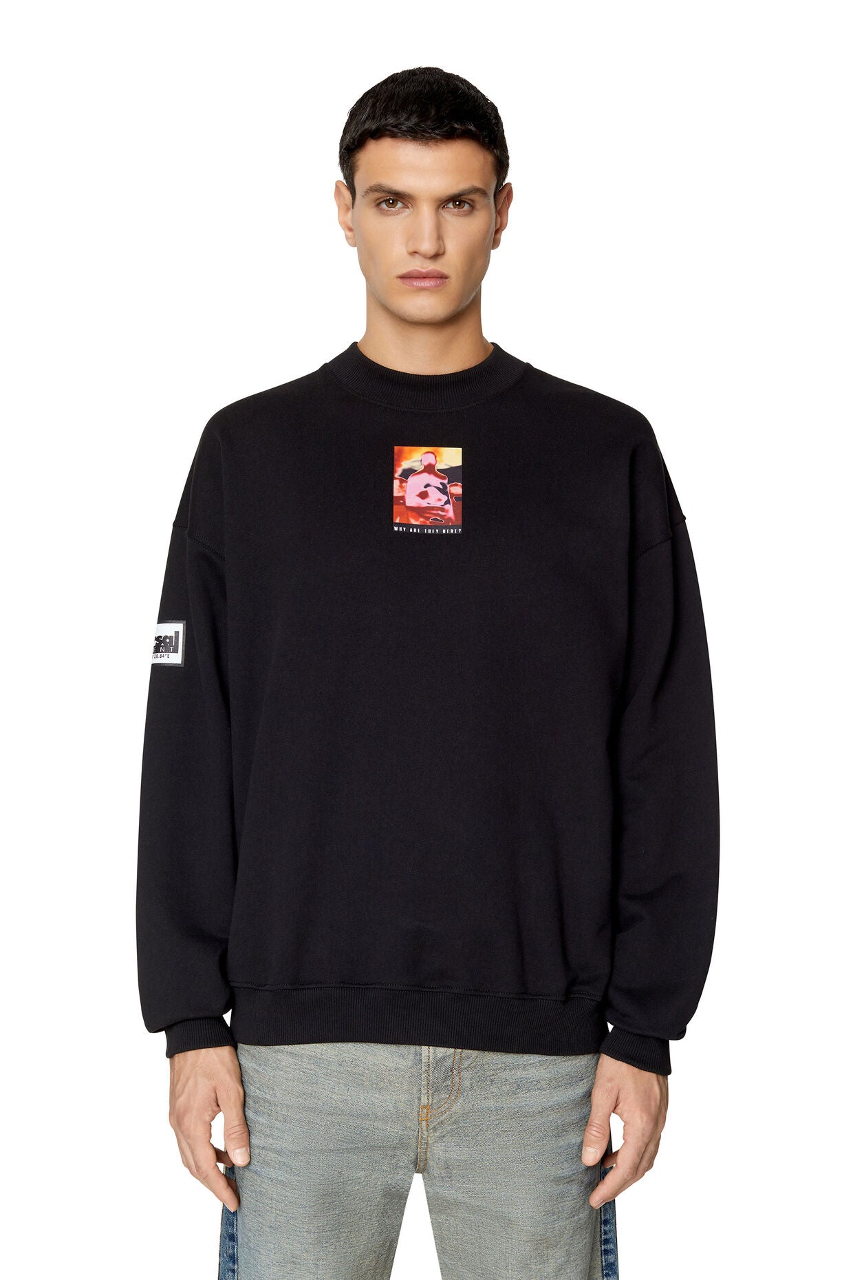 Diesel - S-Maris-E1 Sweatshirt - Black