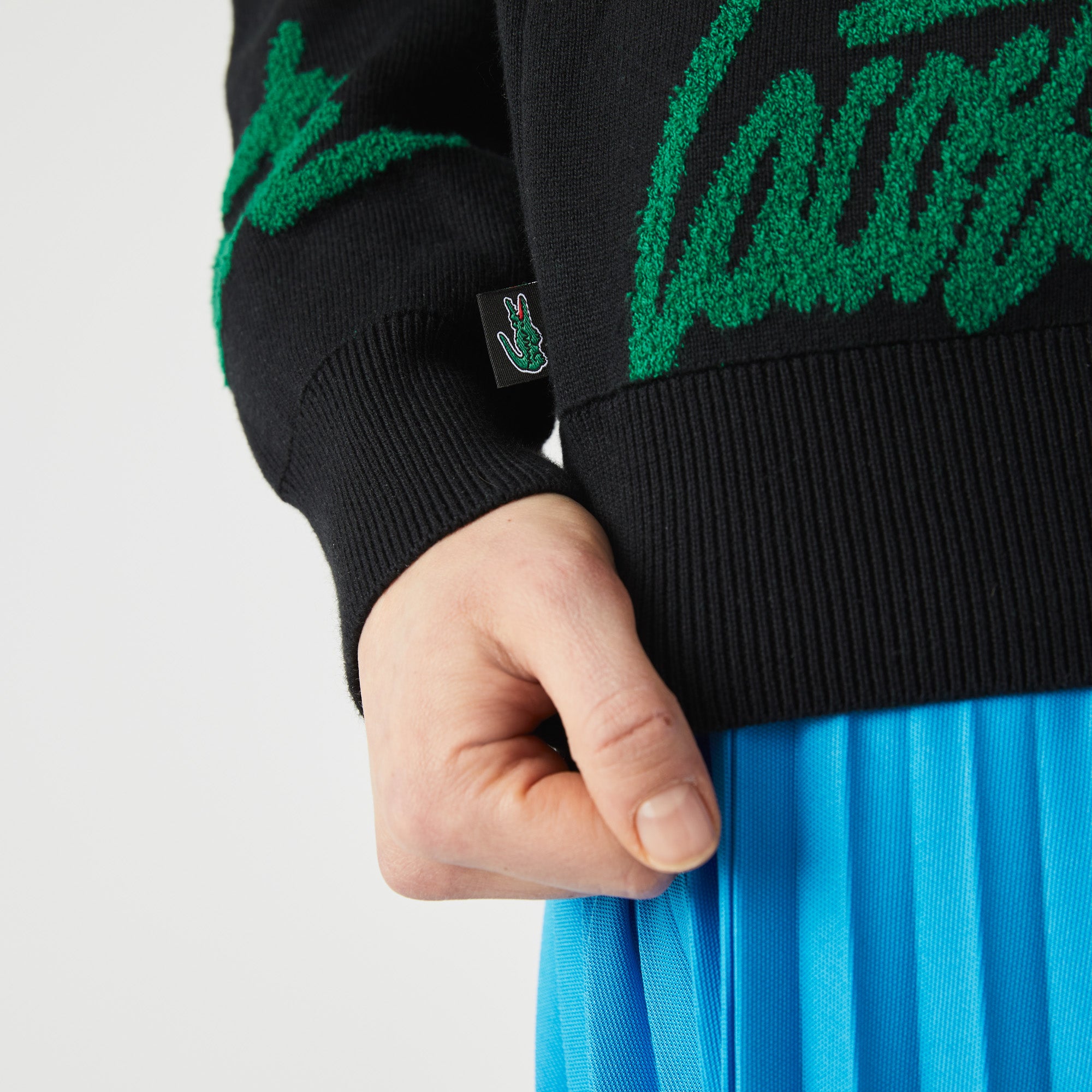 Lacoste - L!VE Twist Essentials Signature Knit - Black