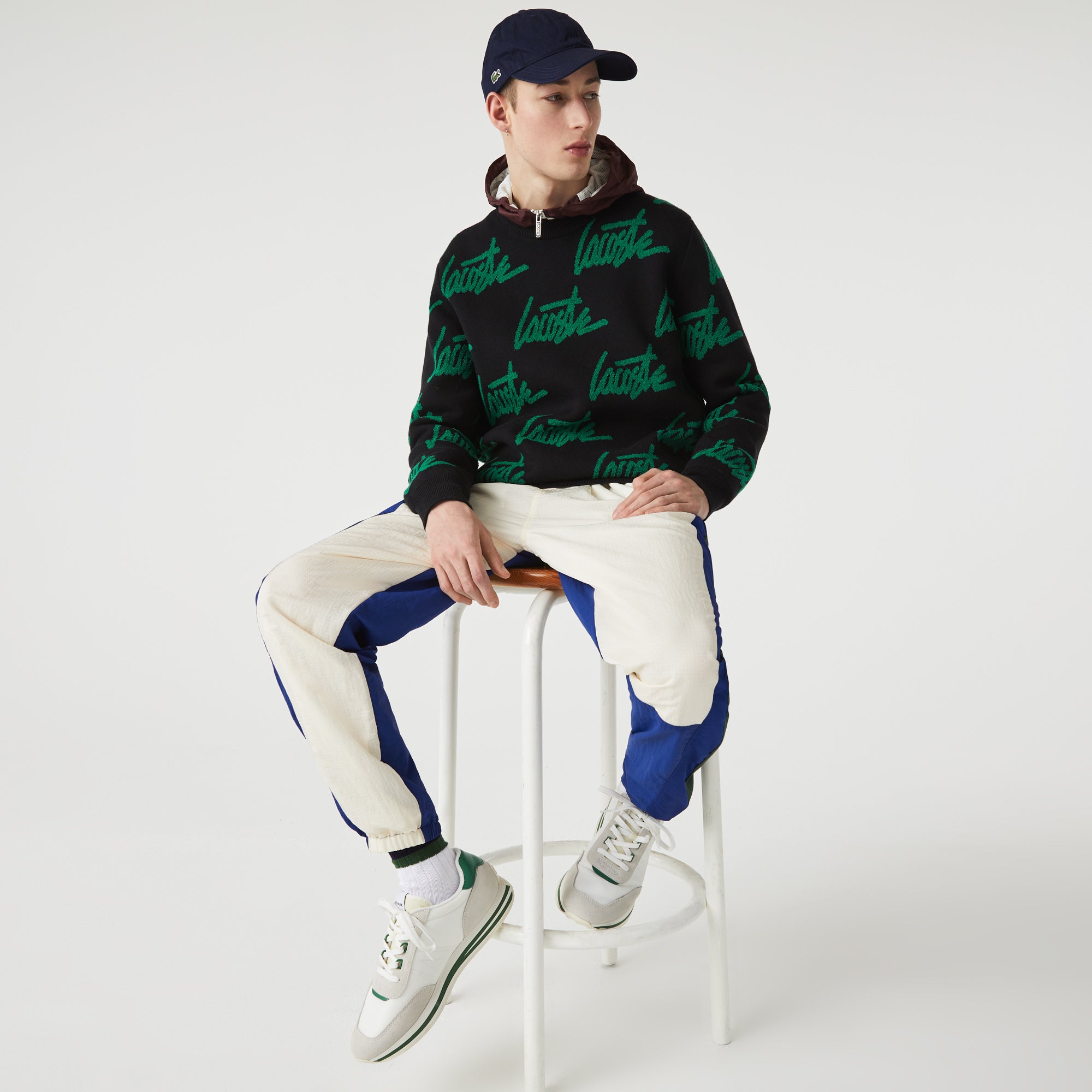 Lacoste - L!VE Twist Essentials Signature Knit - Black