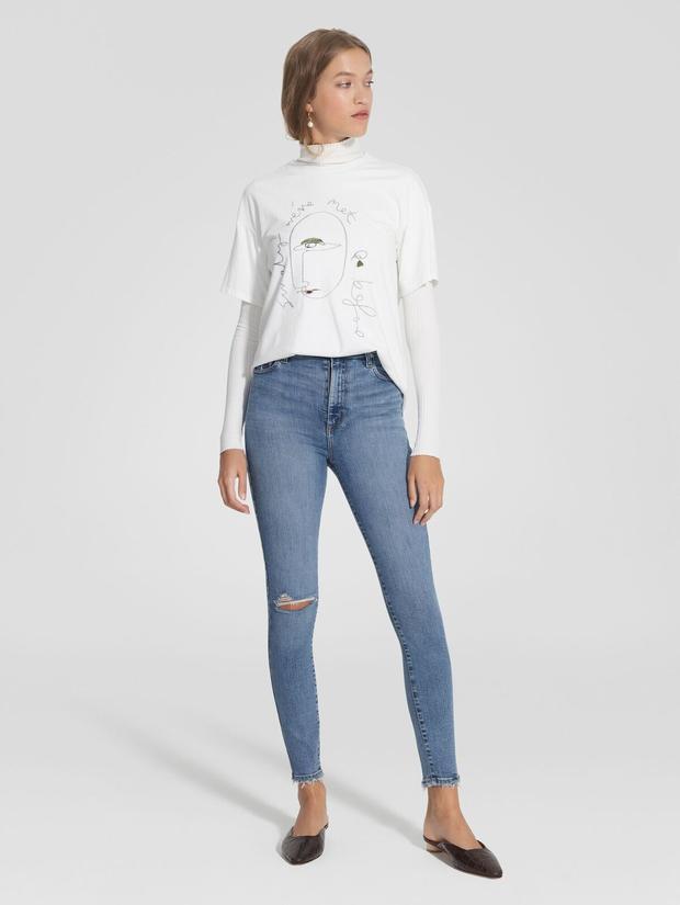 Nobody - Siren Skinny Ankle Jean - Inftuatn
