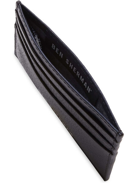 Ben Sherman - Leather CC Wallet - Black/Navy