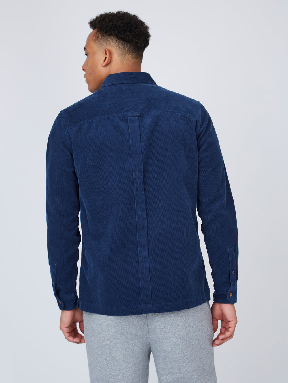 Ben Sherman - Corduroy Shirt - Dark Blue
