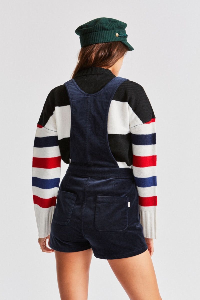 Brixton - Shasta Short Overall - Navy