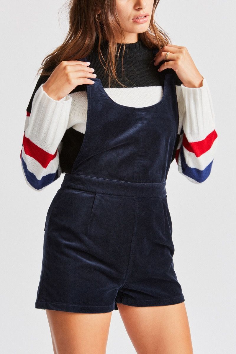 Brixton - Shasta Short Overall - Navy