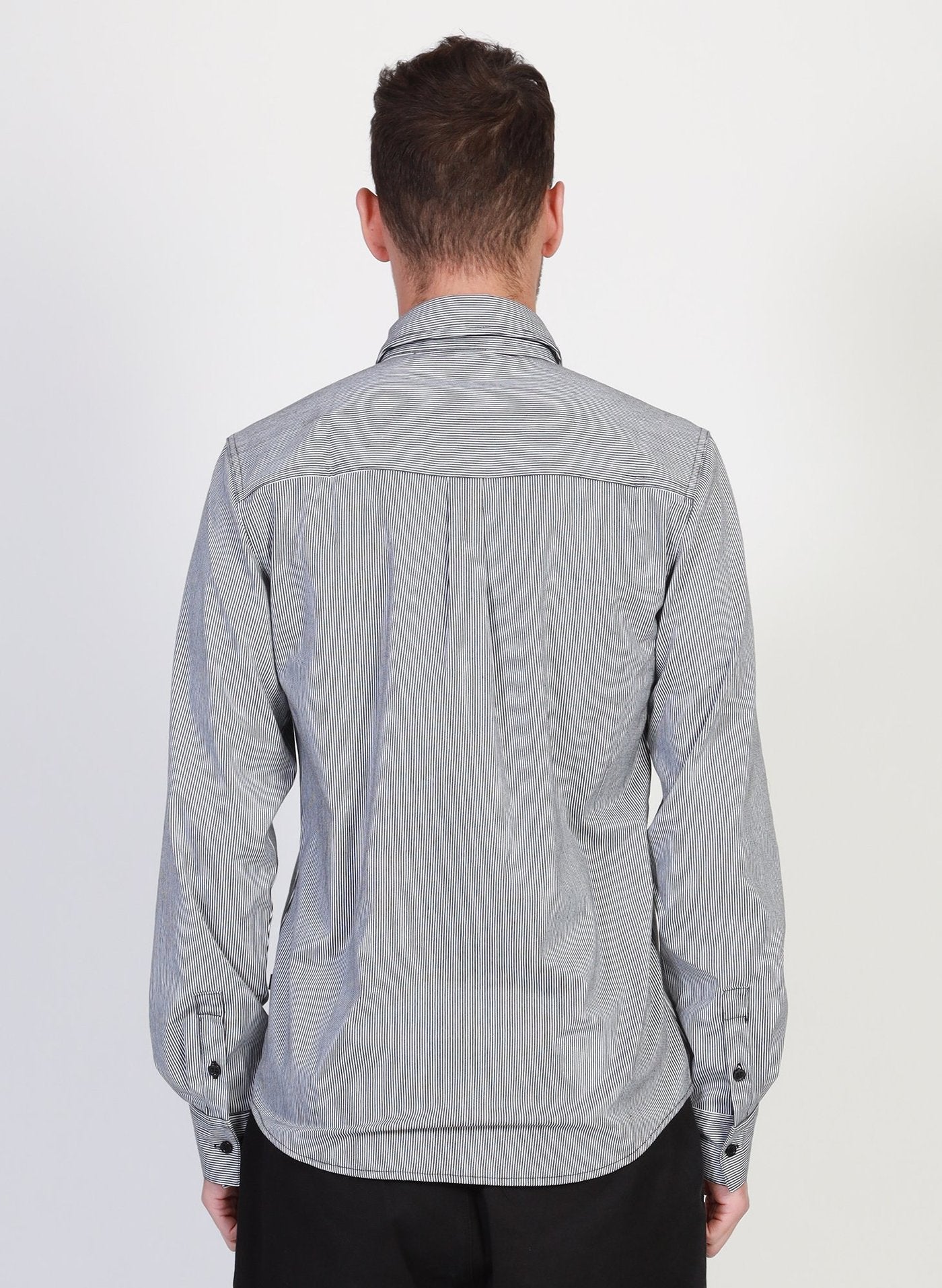 Federation - Construction Shirt - Black/White Stripe