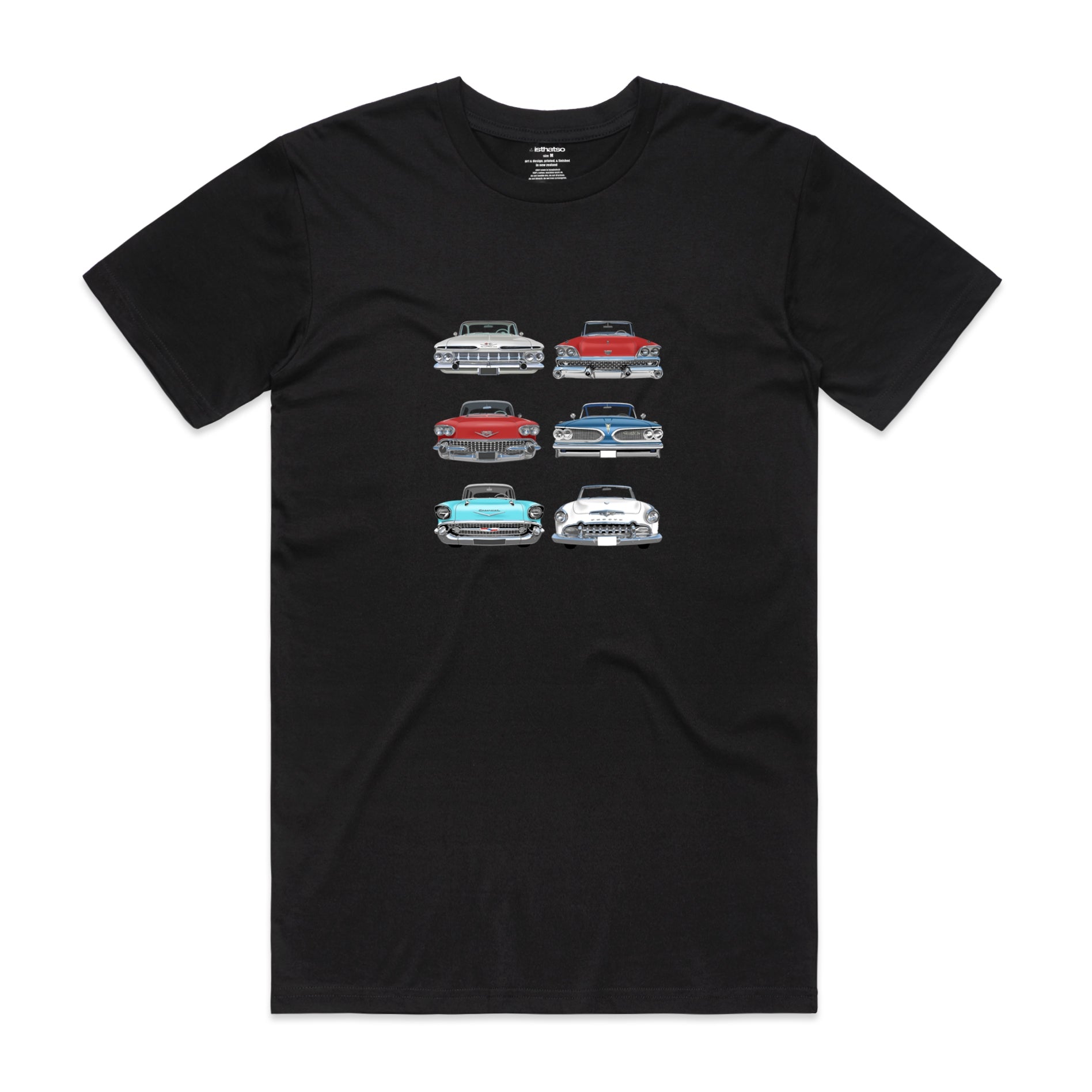 Isthatso - USA Classic Car Grills SS Tee - Black