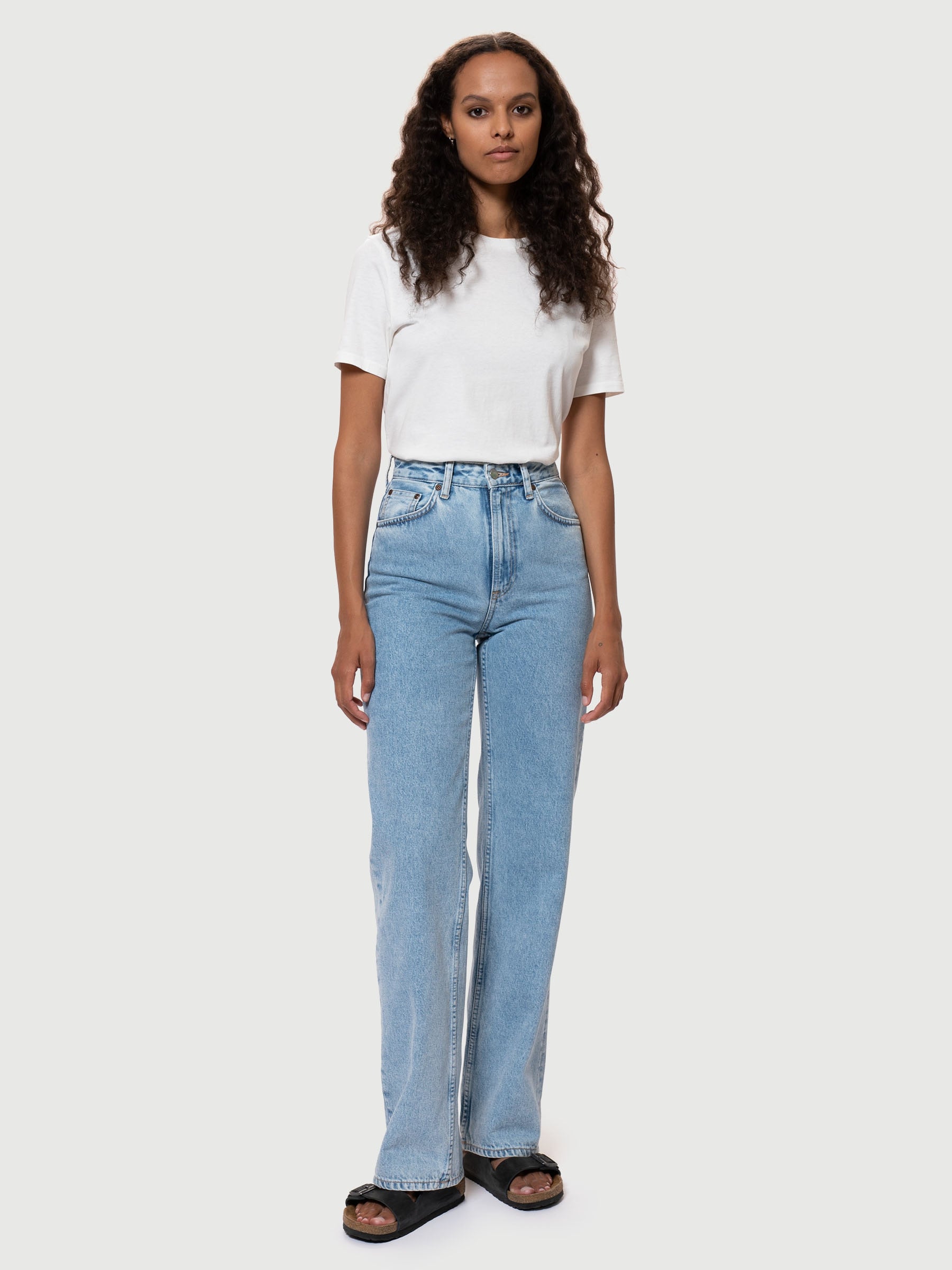 Nudie - Clean Eileen Jean - Sunny Blue