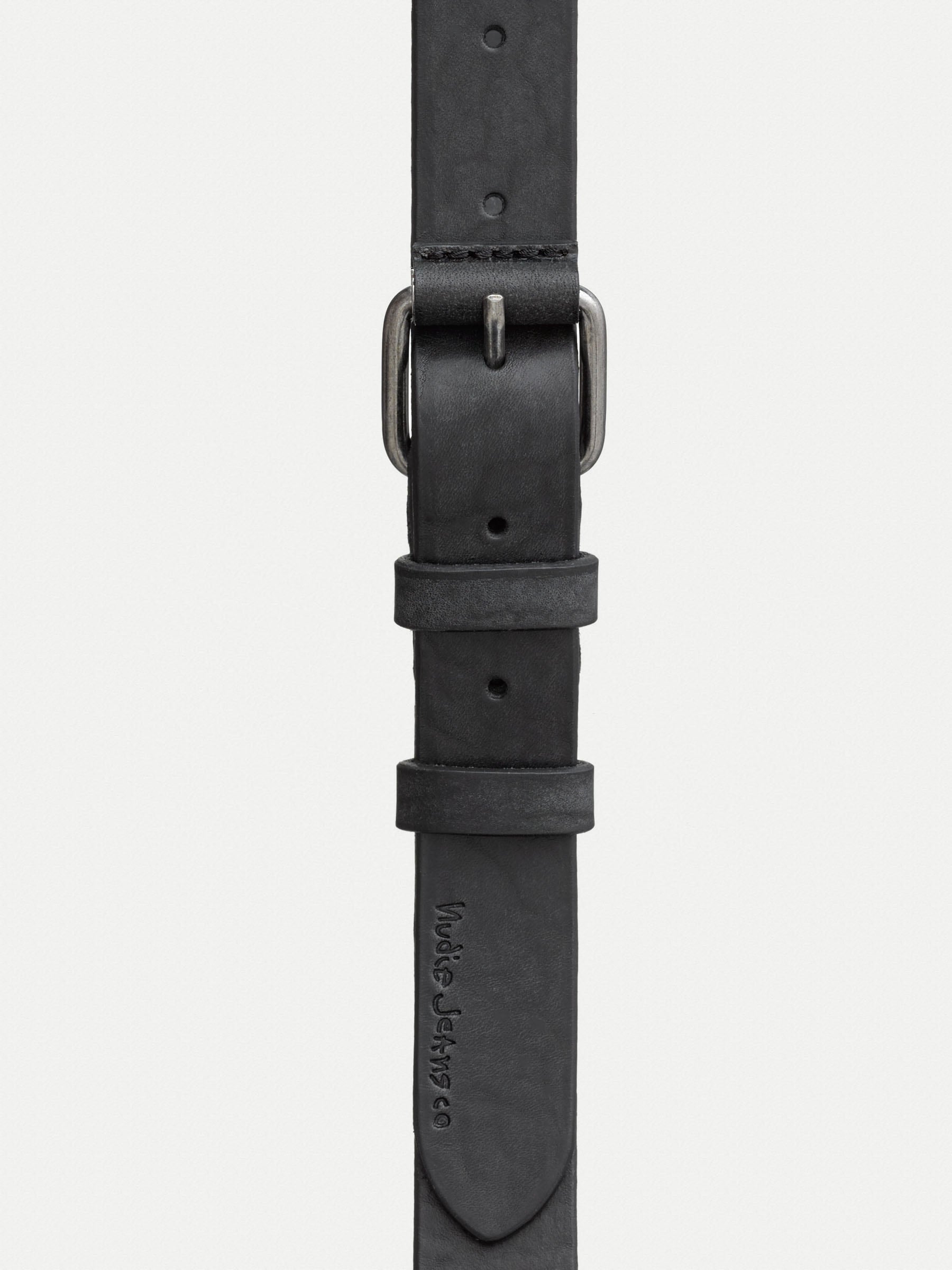 Nudie - Dwayne Leather Belt - Black