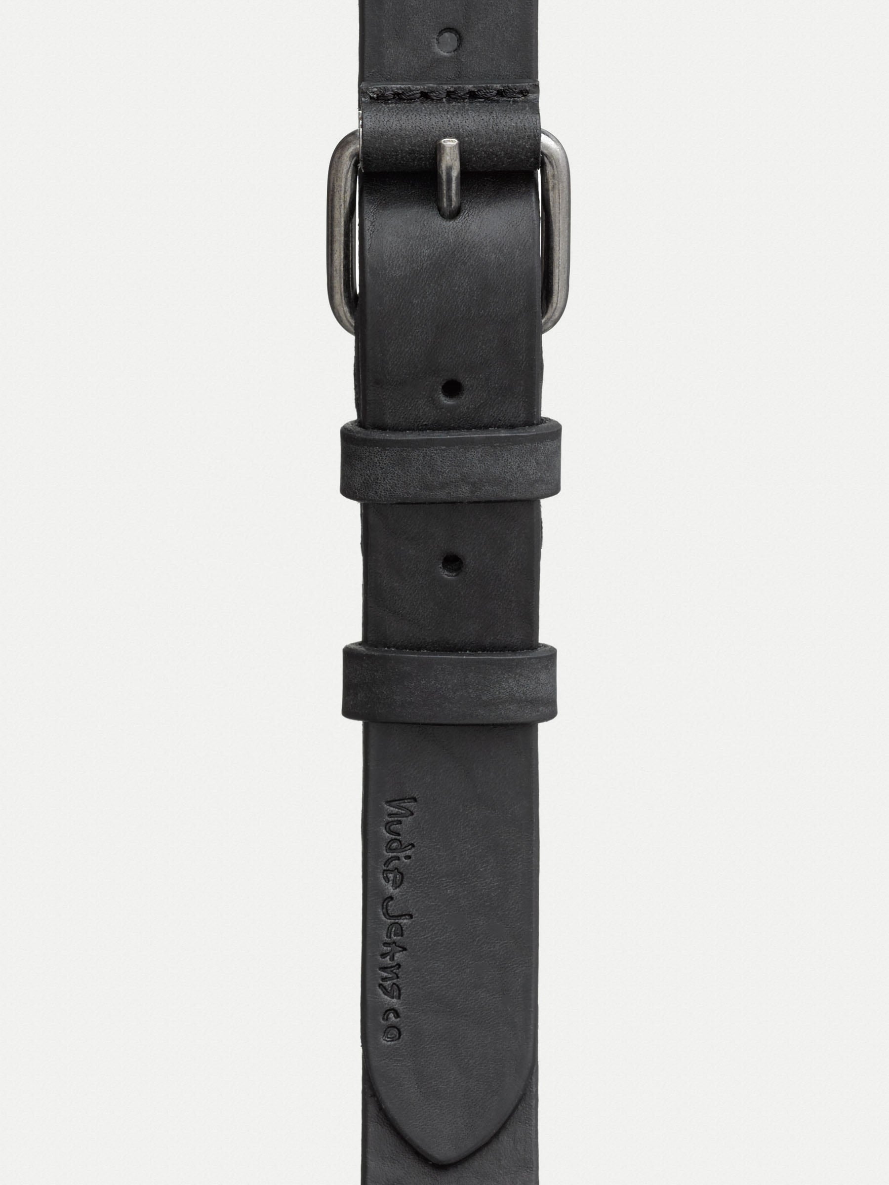 Nudie - Dwayne Leather Belt - Black