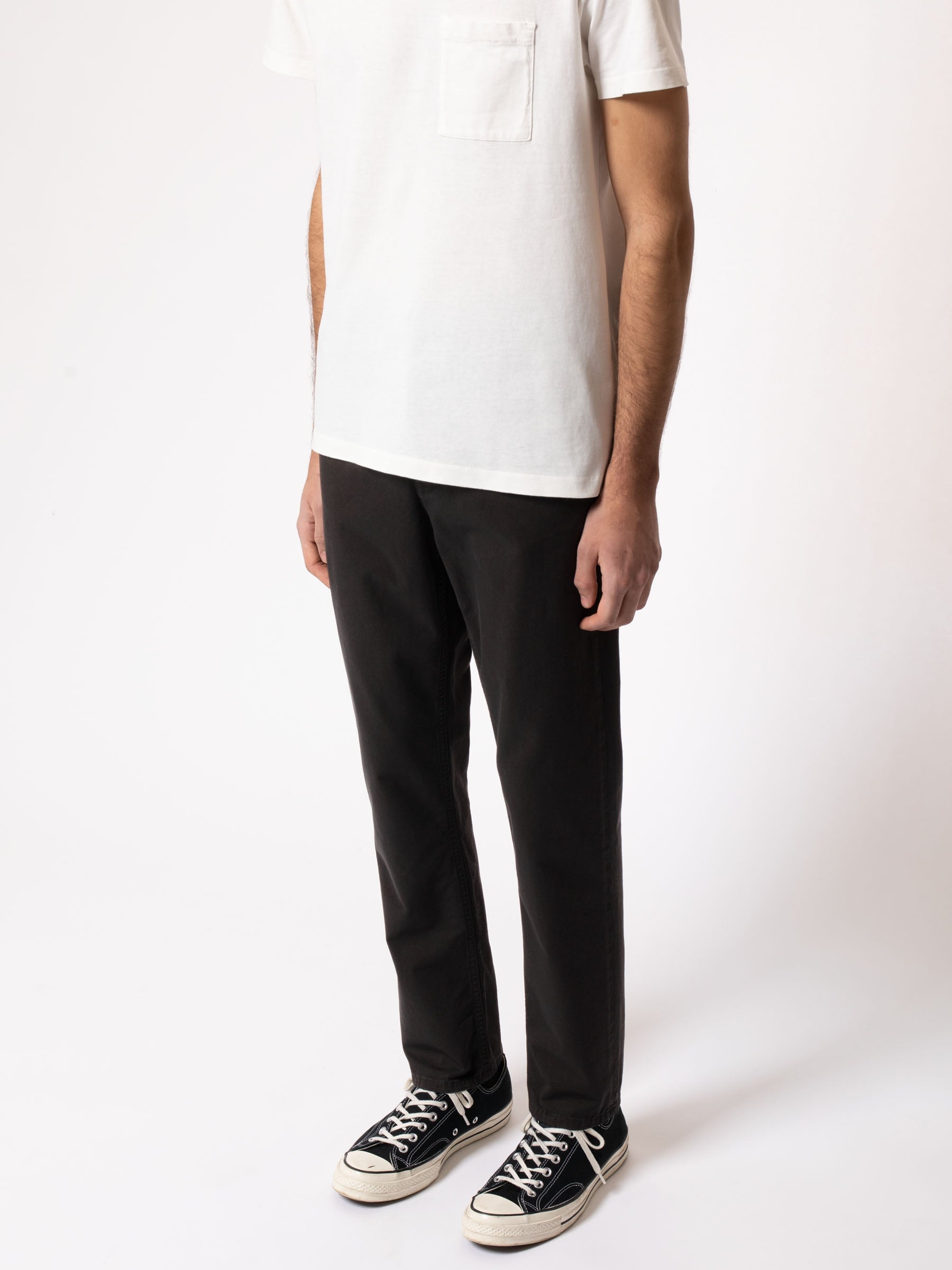 Nudie - Easy Alvin Chino - Black