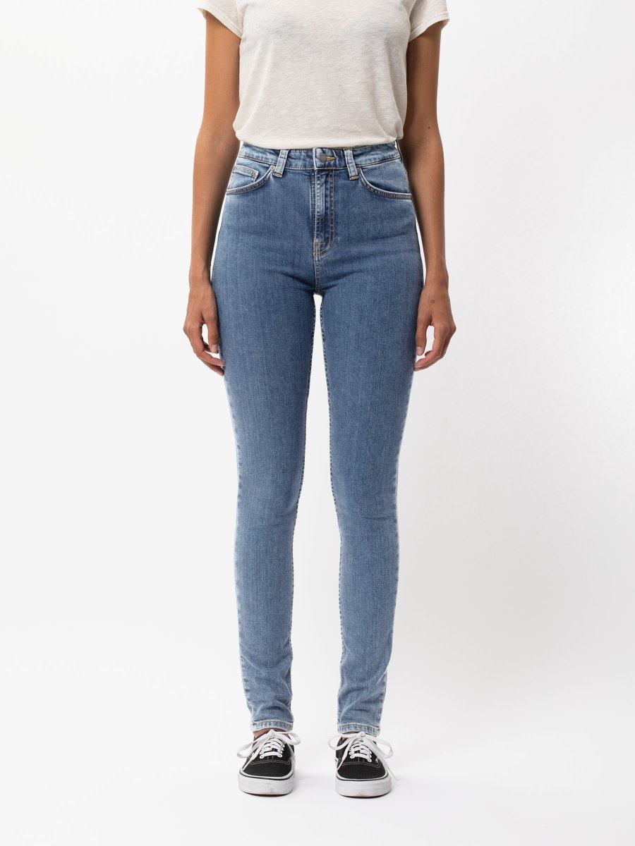 Nudie - Hightop Tilde Jean - Blue Sun