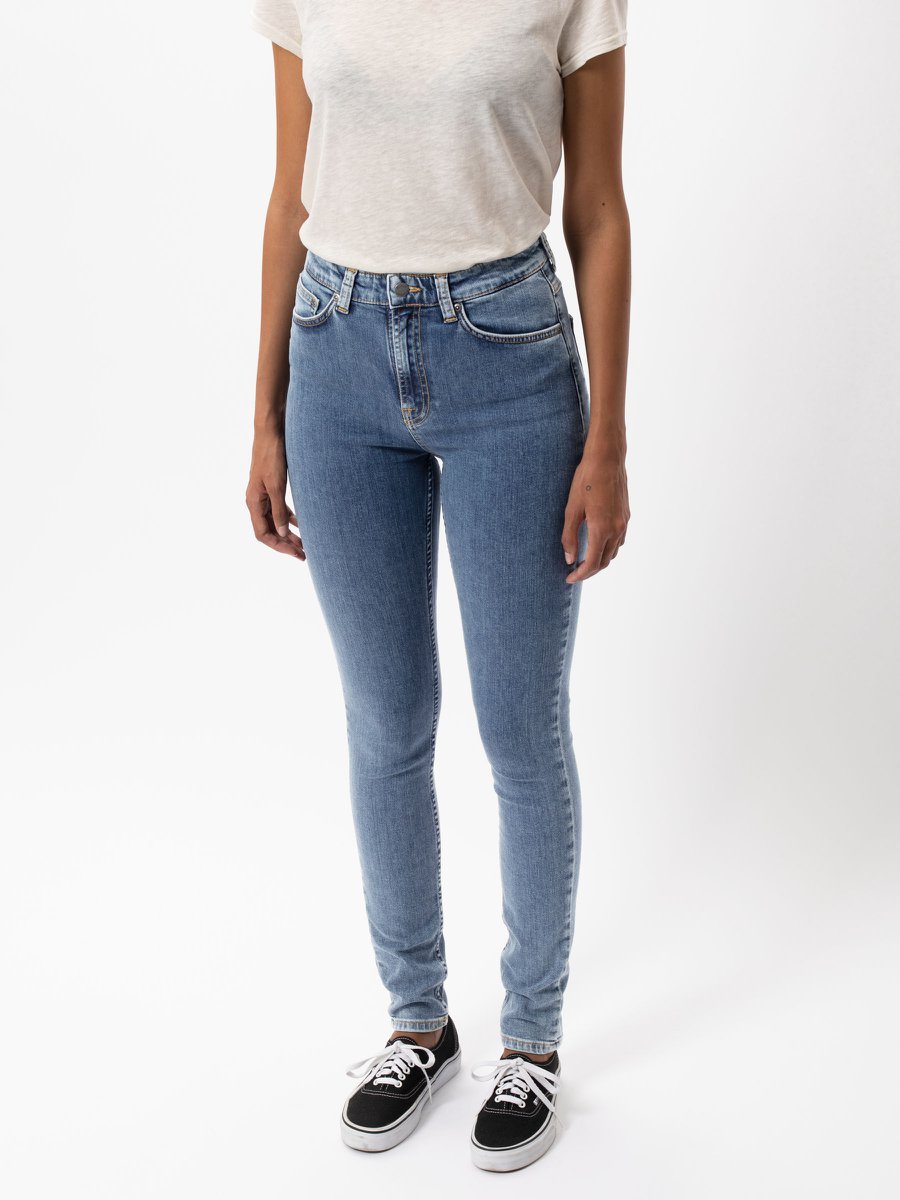Nudie - Hightop Tilde Jean - Blue Sun