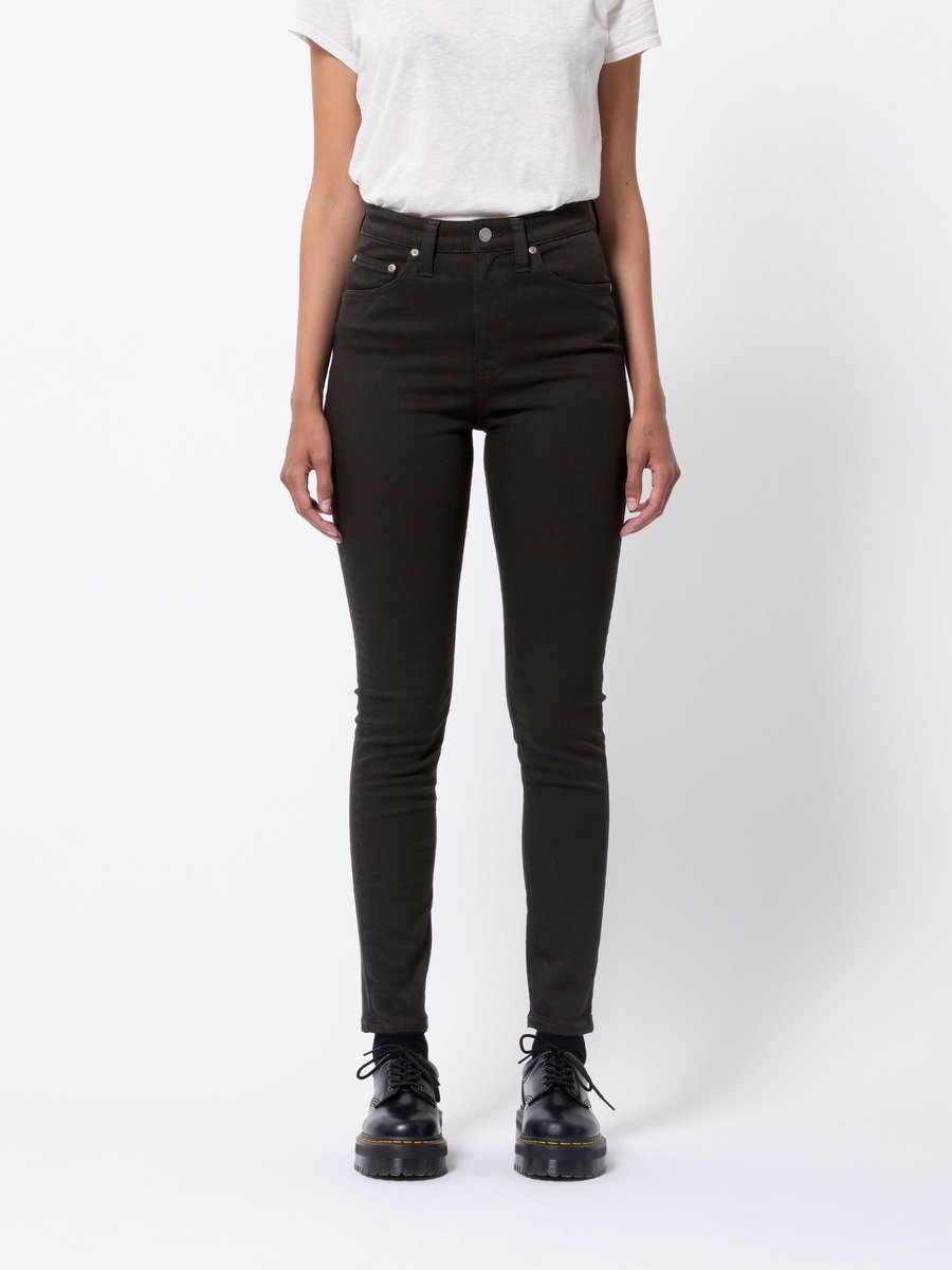 Nudie - Hightop Tilde Jean - Everblack