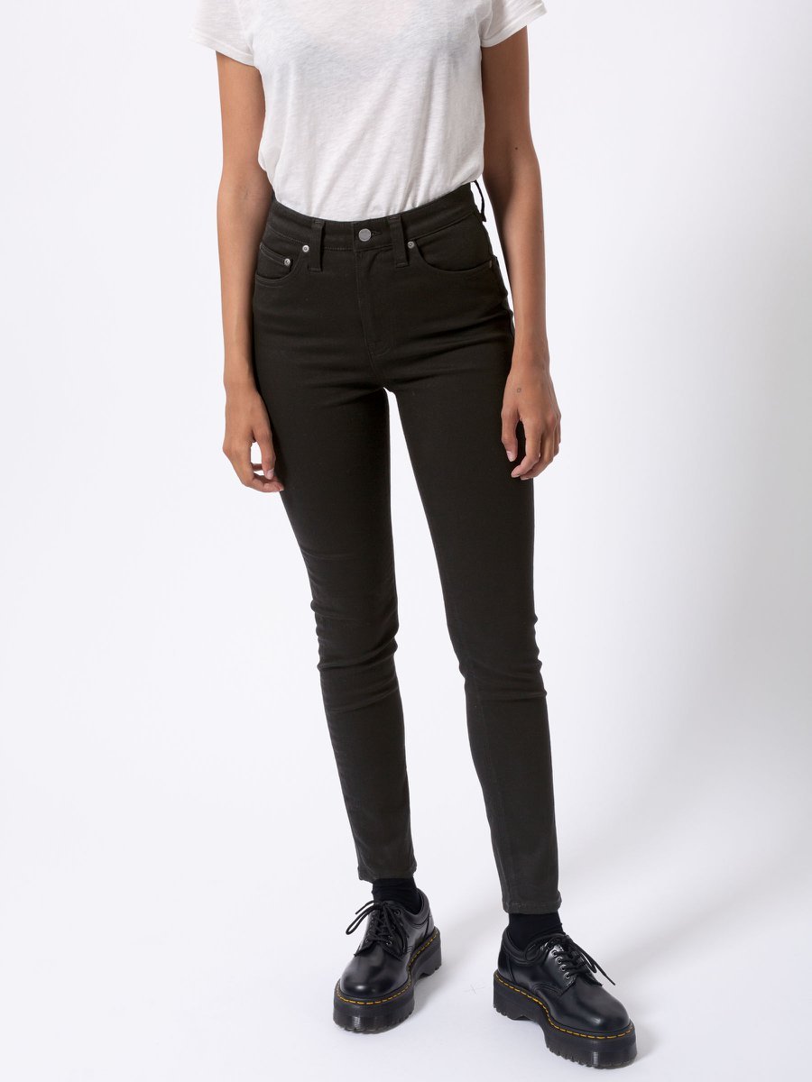 Nudie - Hightop Tilde Jean - Everblack