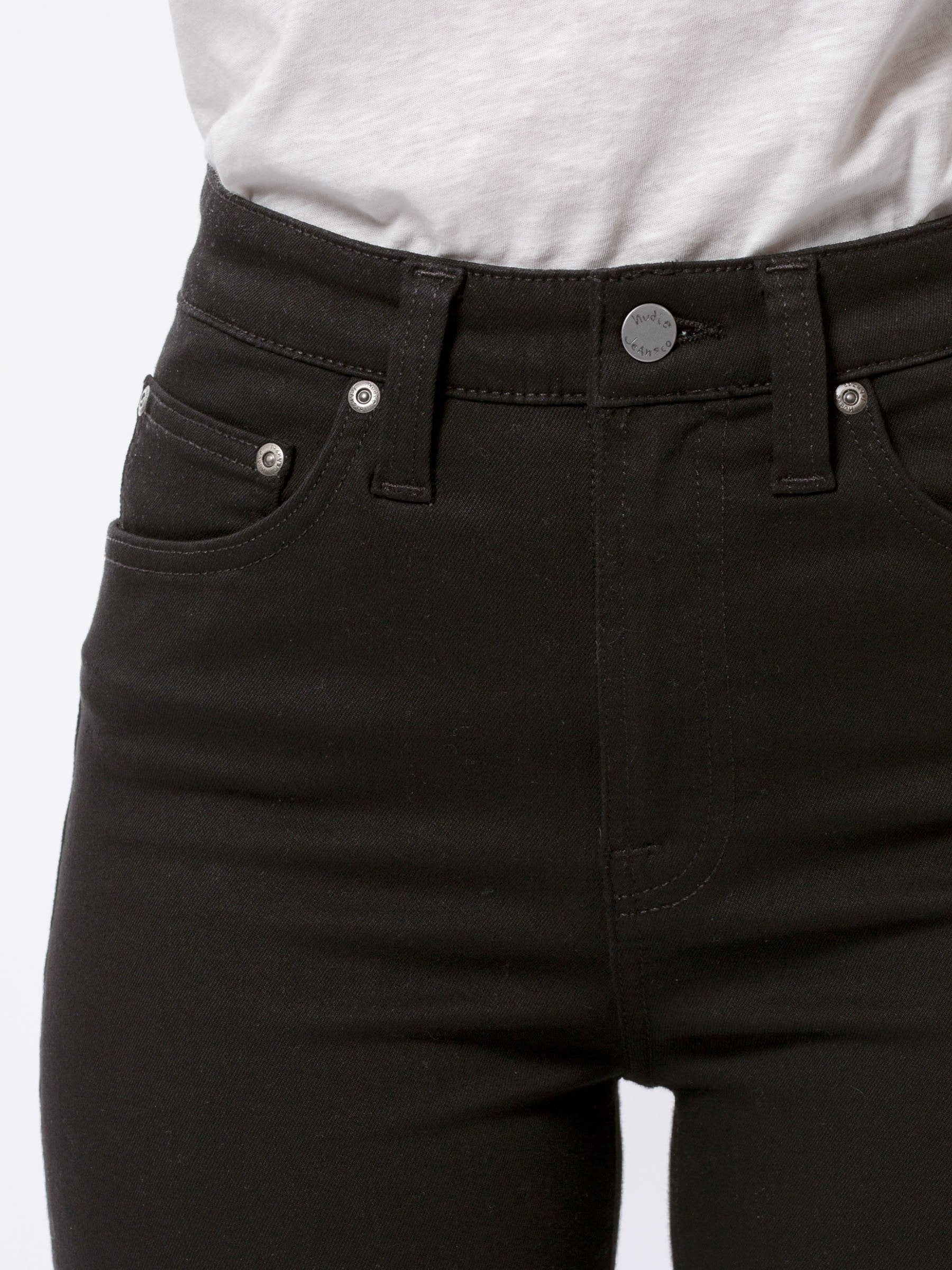 Nudie - Hightop Tilde Jean - Everblack