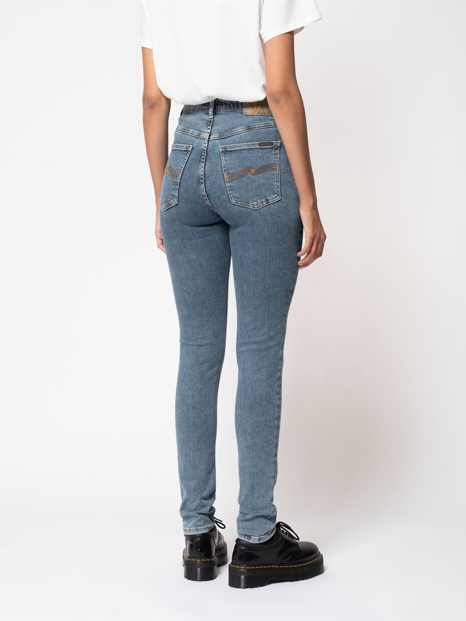 Nudie - Hightop Tilde Jean - Light Stonewash