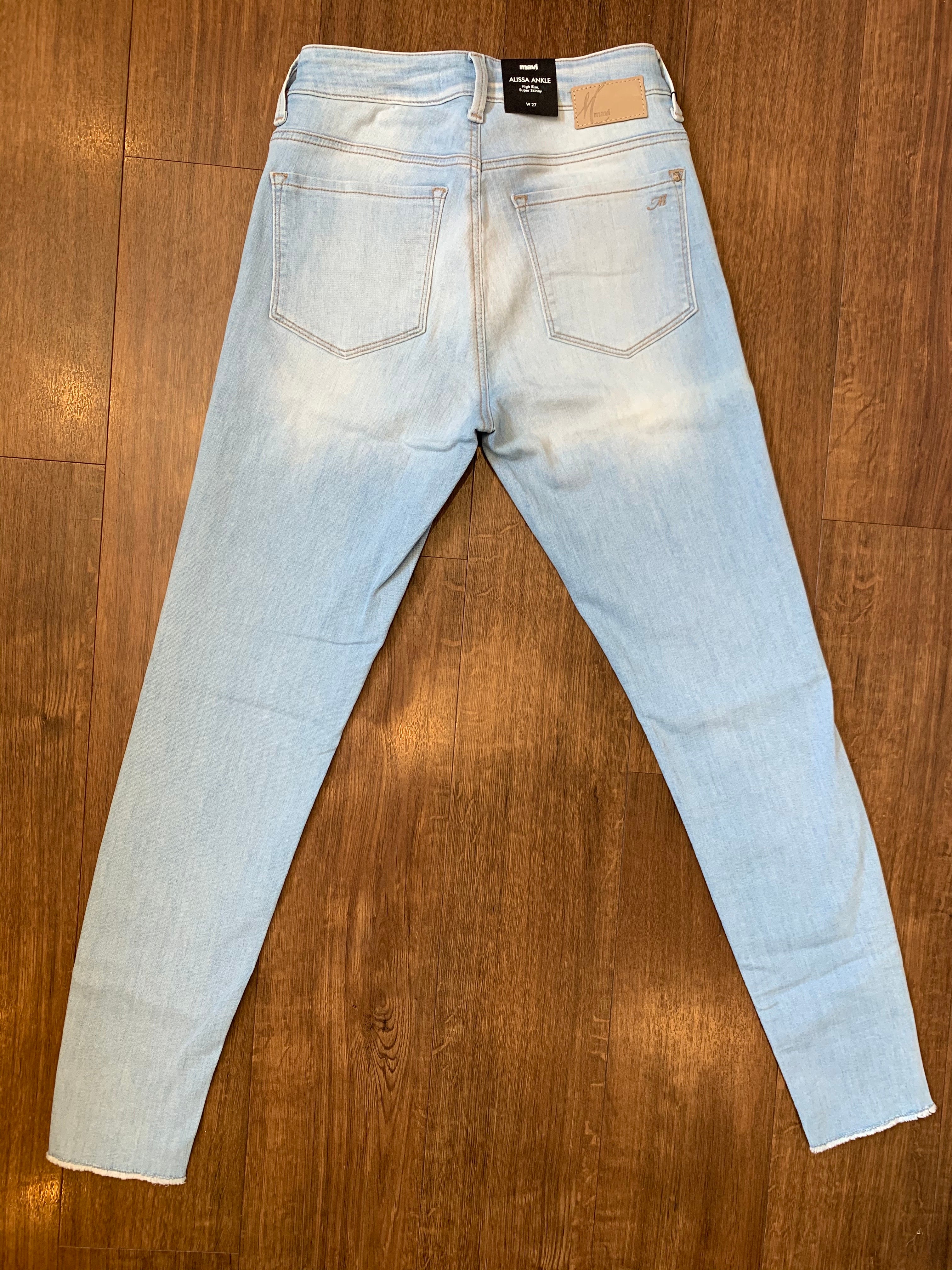 Mavi - Alissa Ankle Jean - Bleach STR