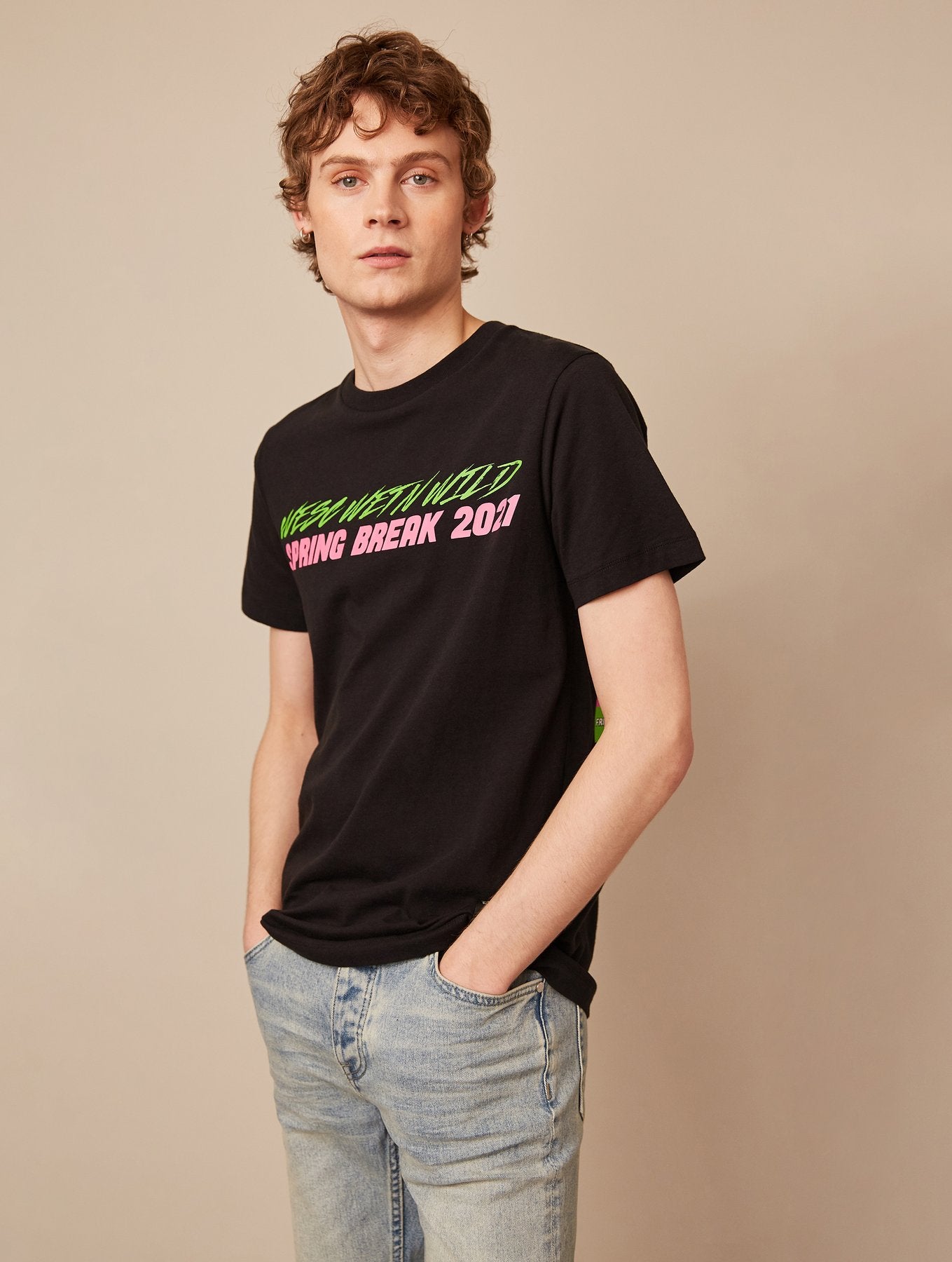 WeSC - Max Spring Break T-Shirt - Black