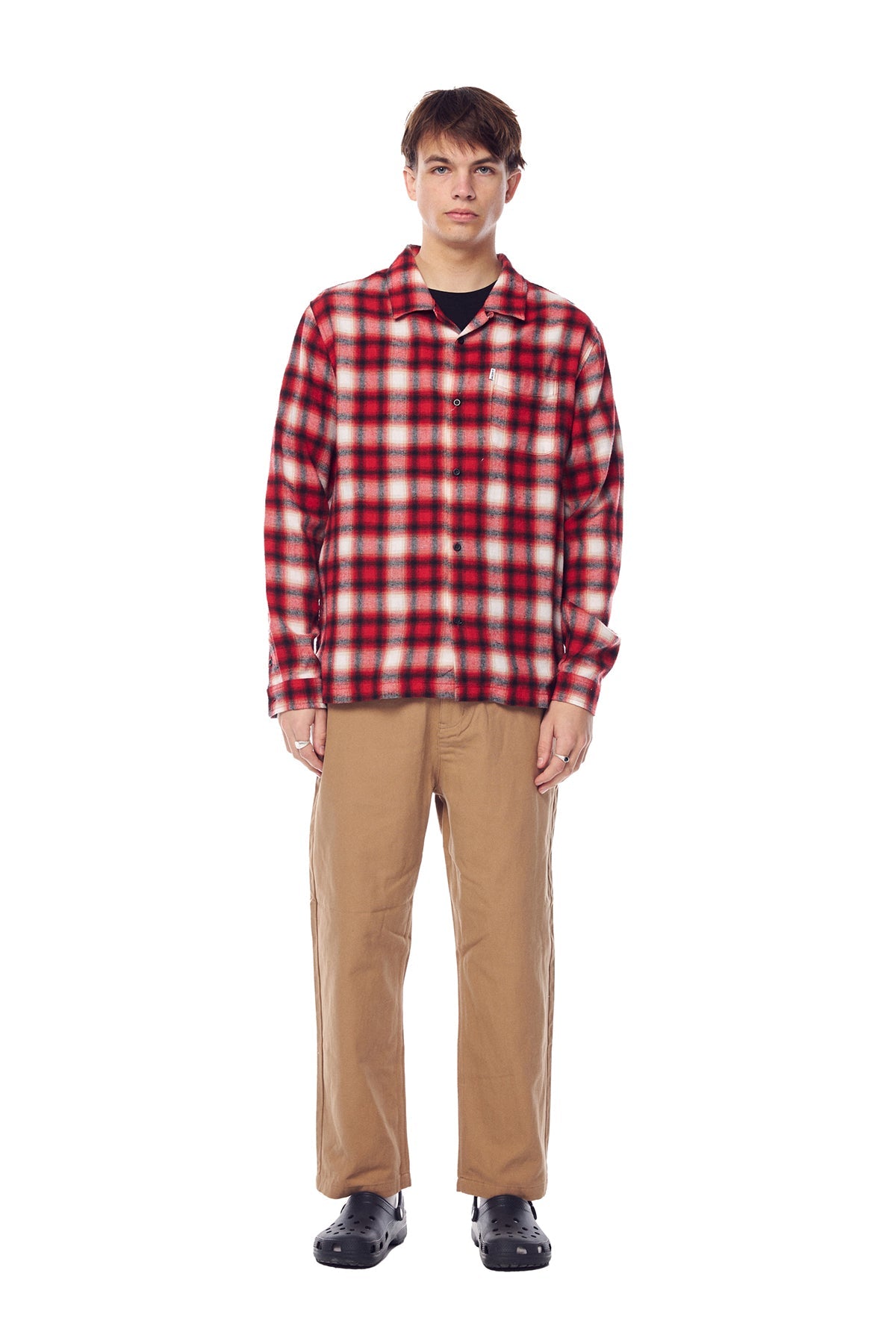 Misfit - Pressure It LS Shirt - Red