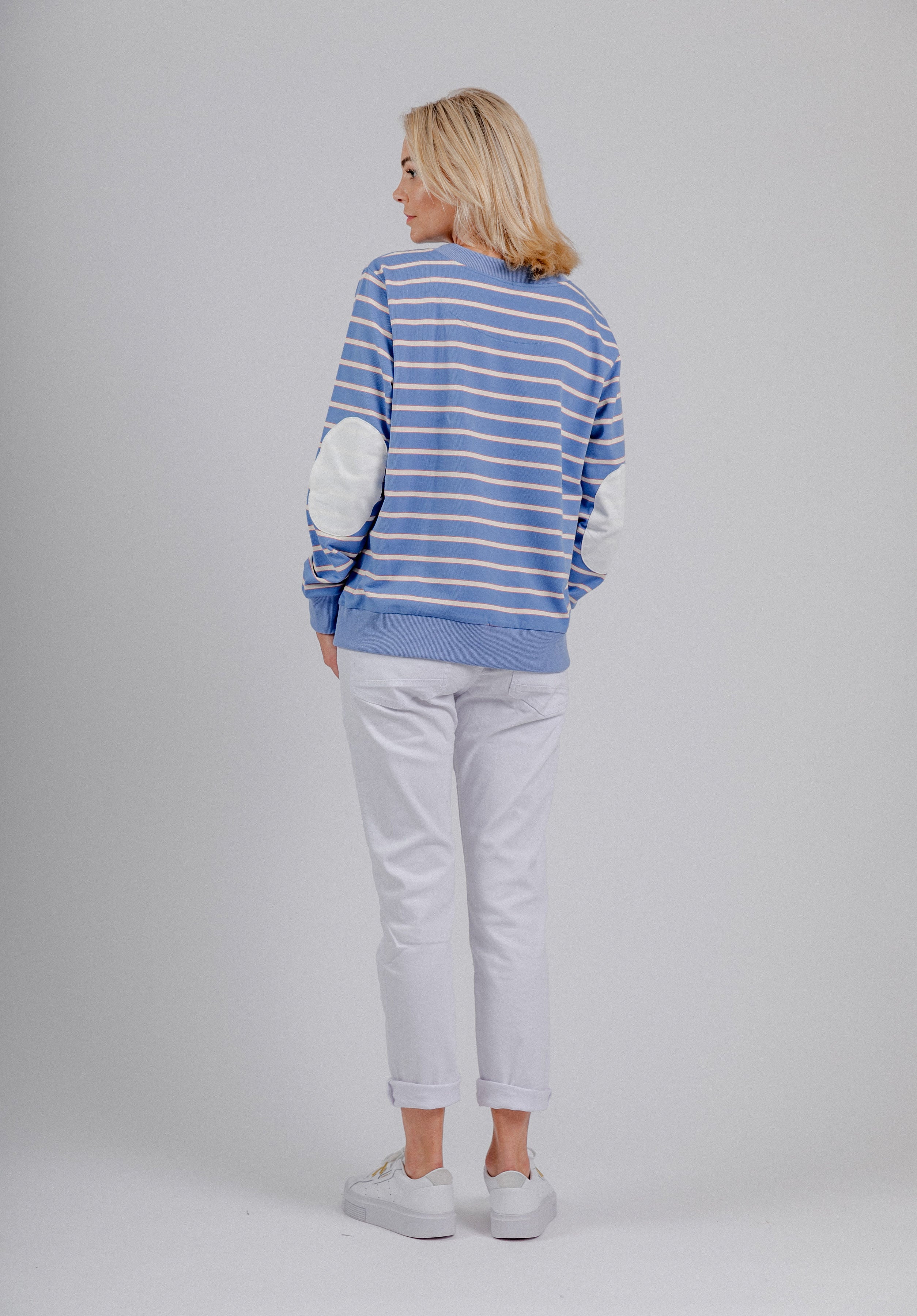 Mi Moso - Stars Stripes Sweat - Blue