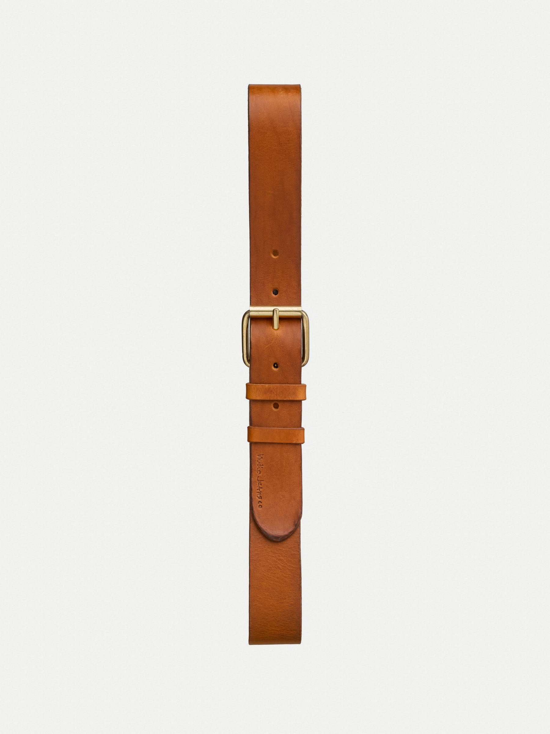 Nudie - Pedersson Leather Belt - Toffee Brown
