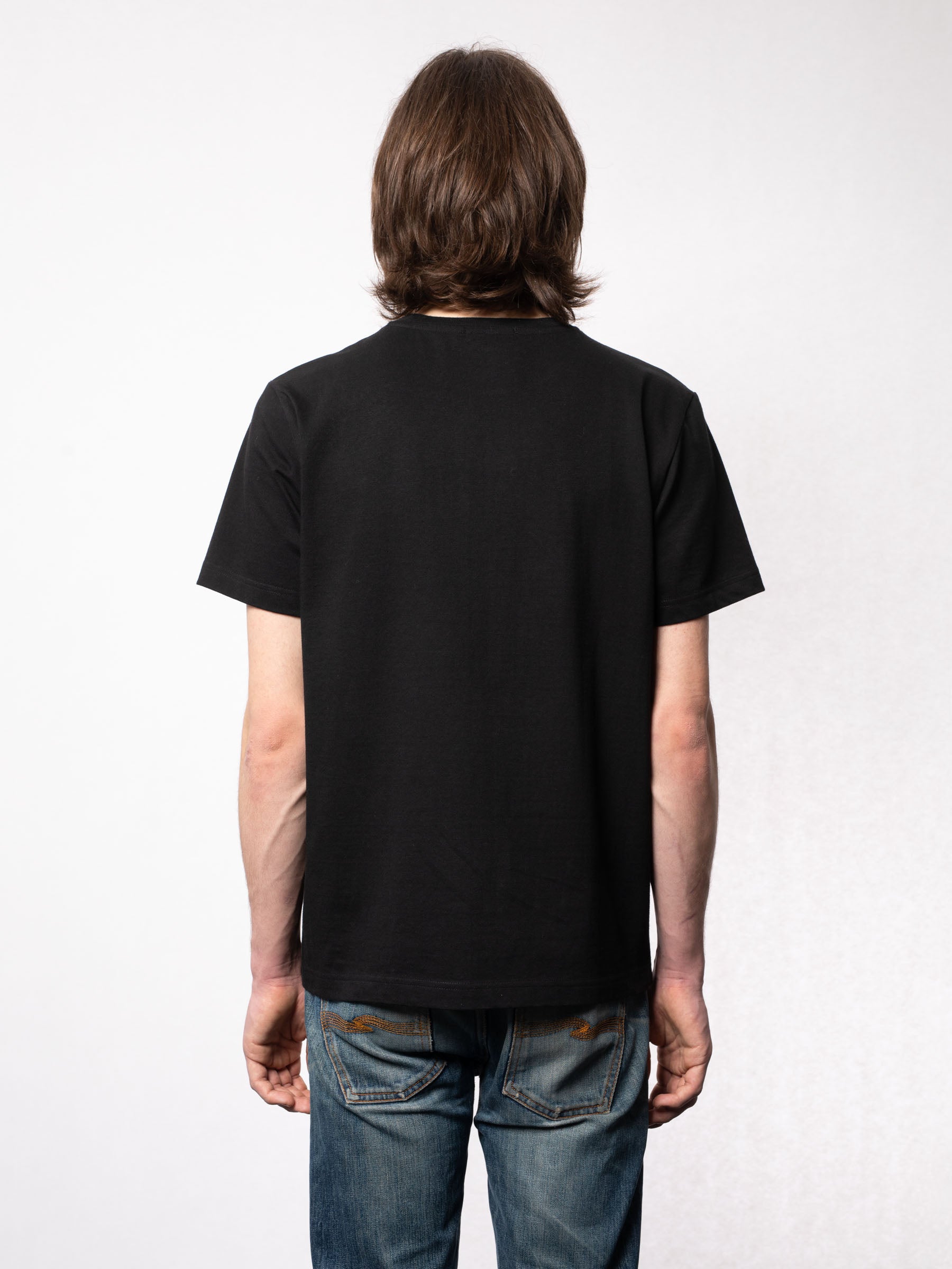 Nudie - Roy Logo Tee - Black