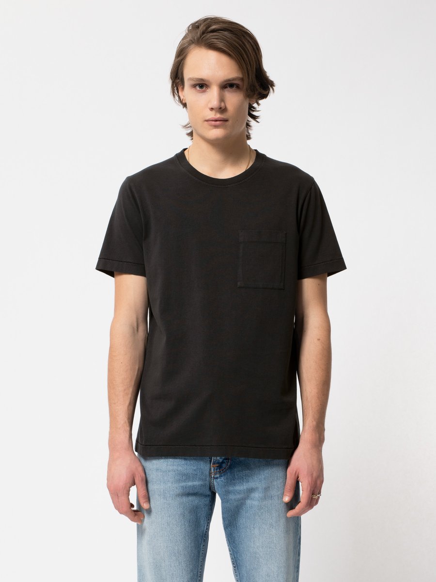 Nudie - Roy One Pocket Tee - Black