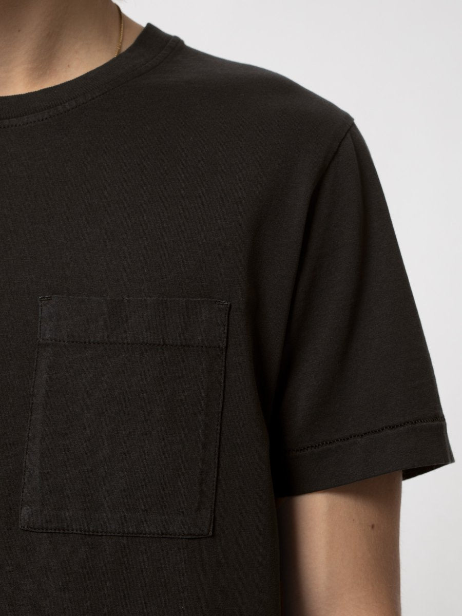 Nudie - Roy One Pocket Tee - Black