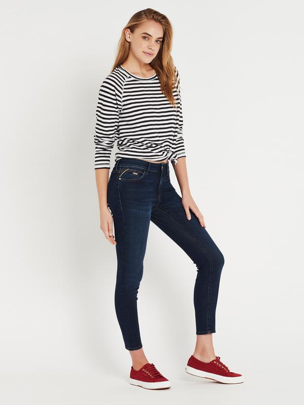 Mavi - Alissa Ankle Jean - Deep Golden Gold