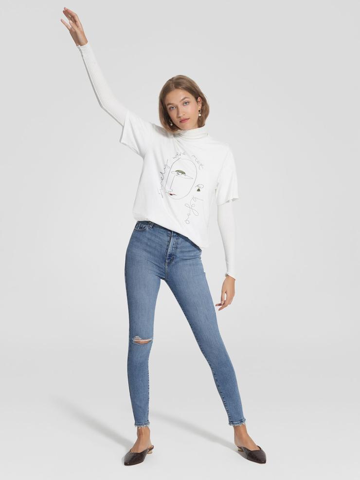 Nobody - Siren Skinny Ankle Jean - Inftuatn