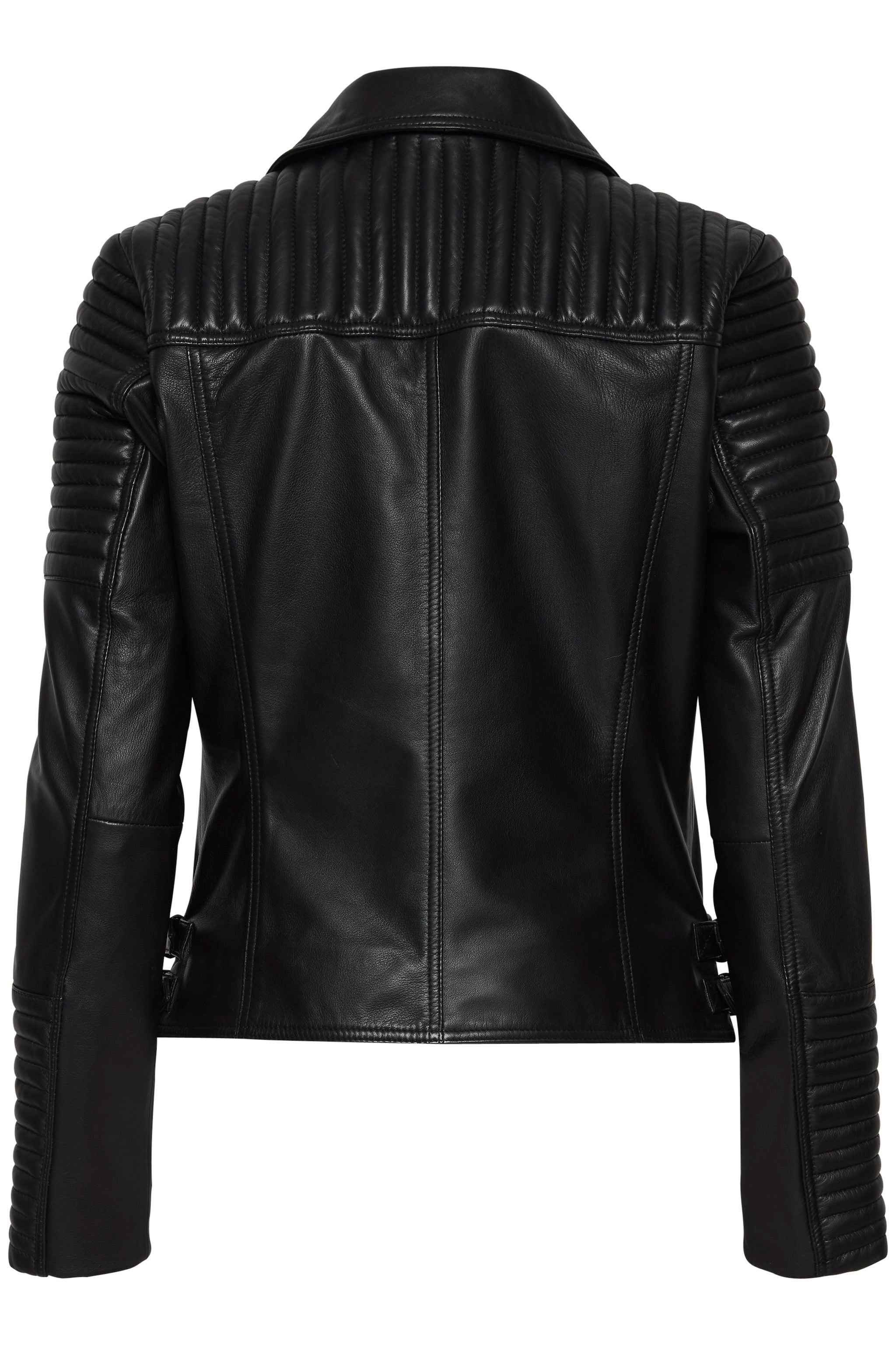 Pulz - Marly Leather Jacket - Black