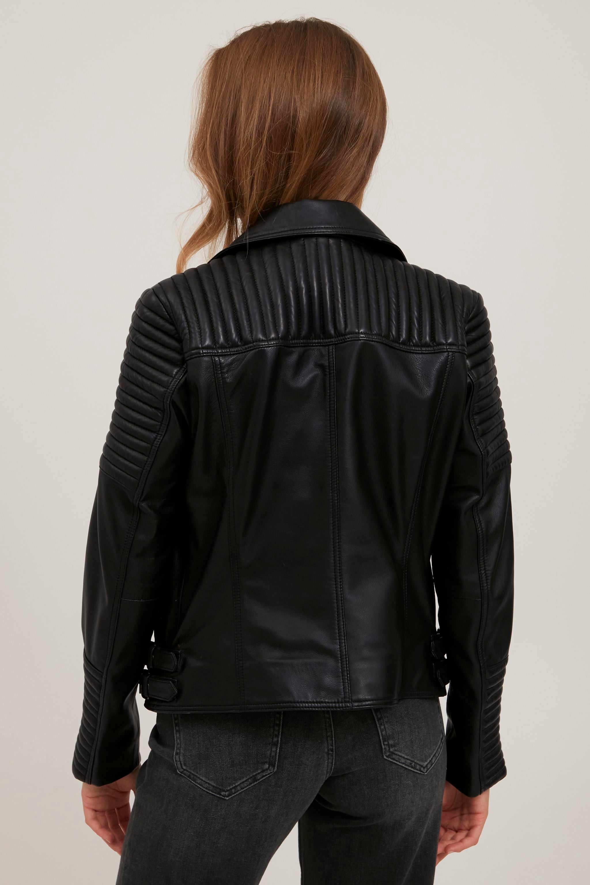 Pulz - Marly Leather Jacket - Black