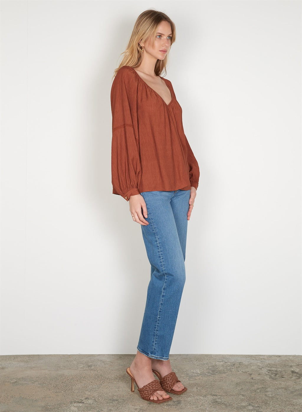 Esmaee - Safi Blouse - Spice