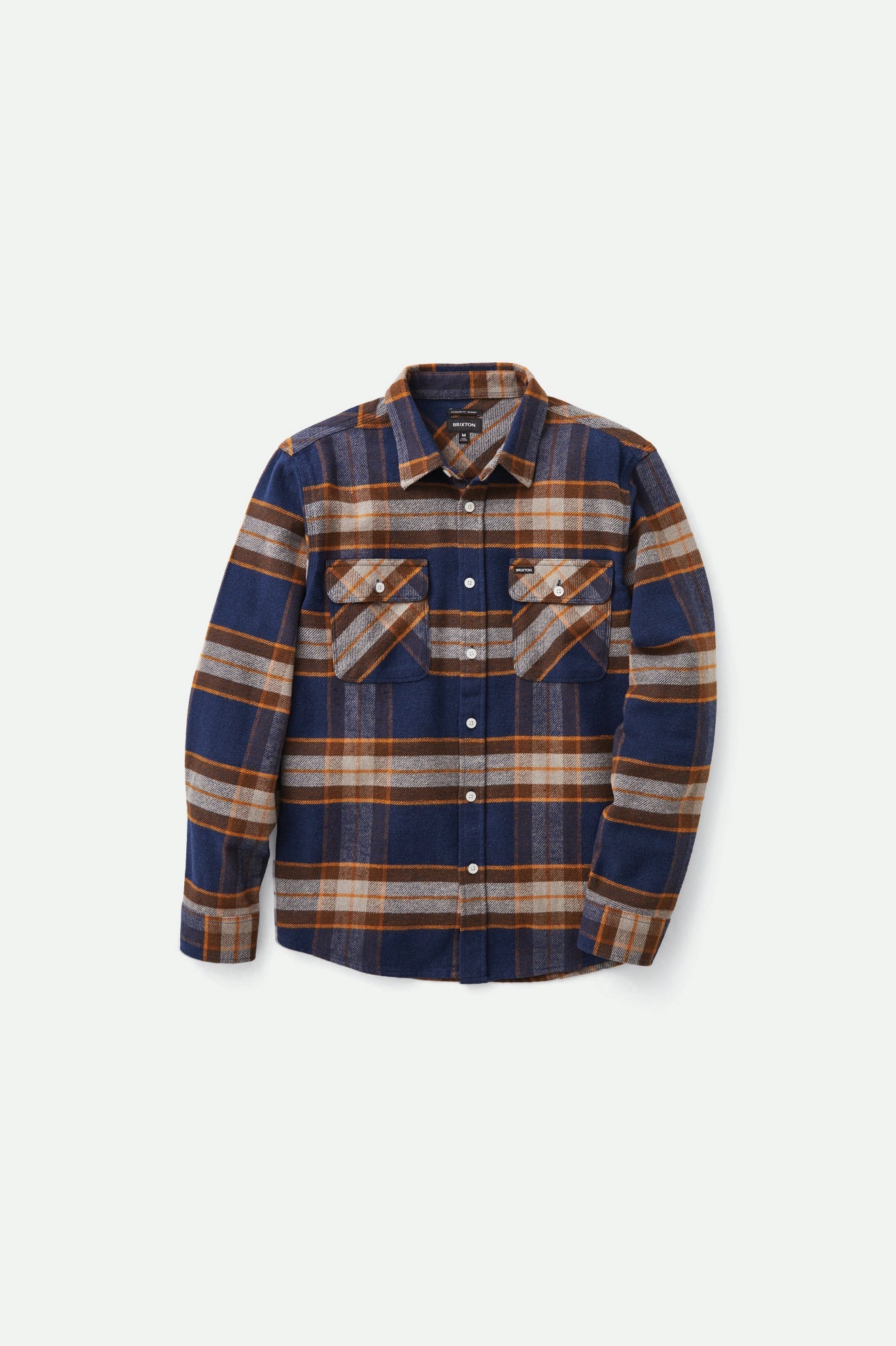 Brixton - Bowery LS Flannel Shirt - Joe Blue
