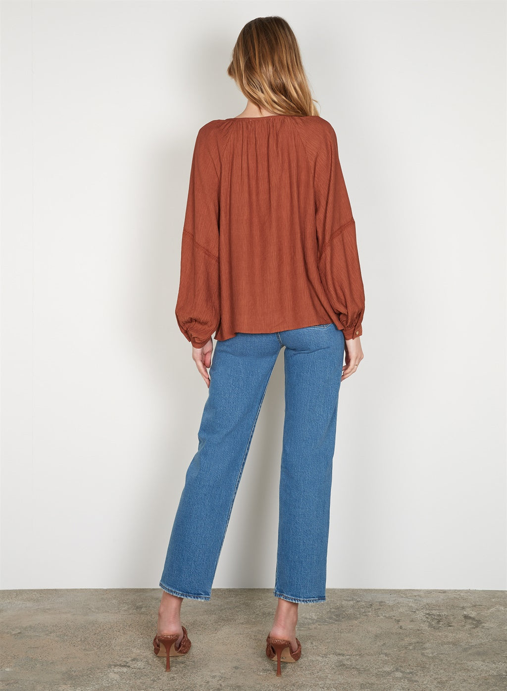 Esmaee - Safi Blouse - Spice