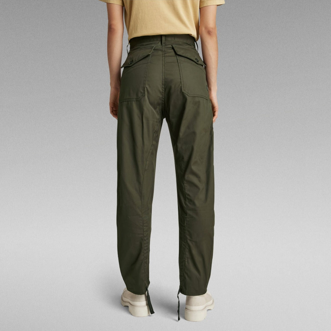 G-Star Raw - 3D Cargo Boyfriend Pant - Asfalt