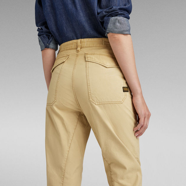 G-Star Raw - 3D Fatigue Boyfriend Pant - Hemp Vintage Garment Dyed