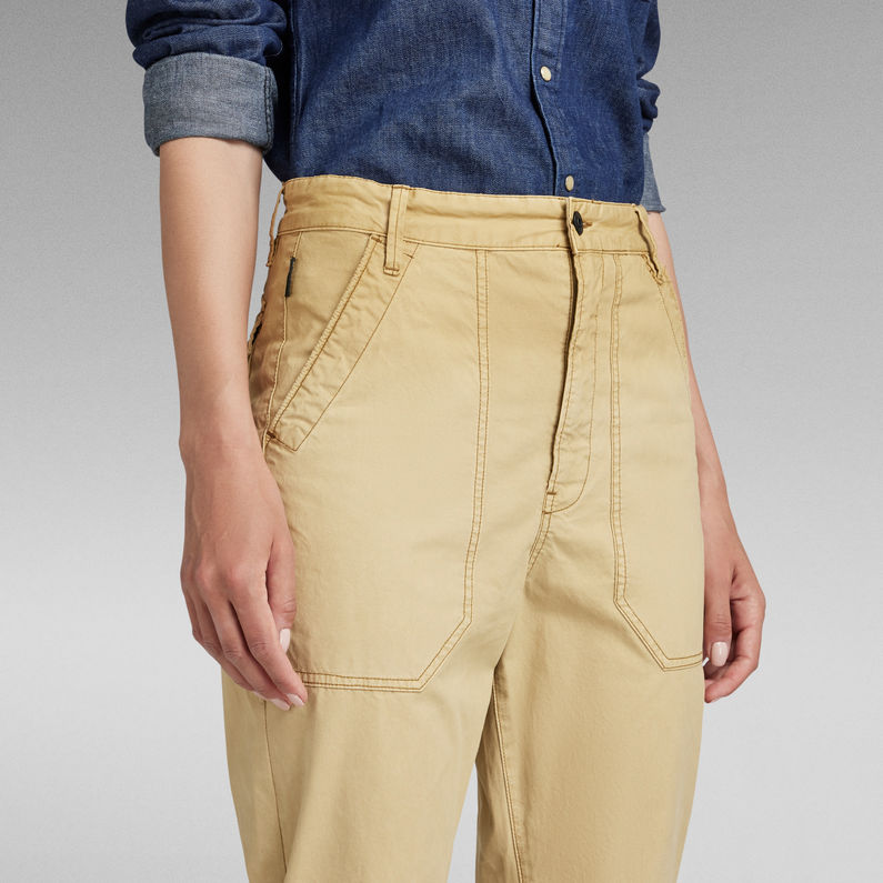 G-Star Raw - 3D Fatigue Boyfriend Pant - Hemp Vintage Garment Dyed