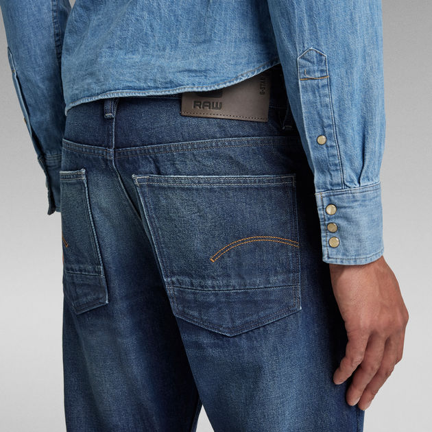 G-Star Raw - A-Staq Regular Tapered Jean - Worn In Night Time