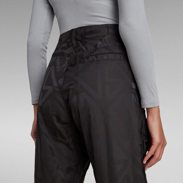 G-Star Raw - Boyfriend Tapered 3D Pocket Pant - Dark Black