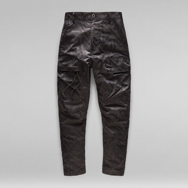 G-Star Raw - Boyfriend Tapered 3D Pocket Pant - Dark Black