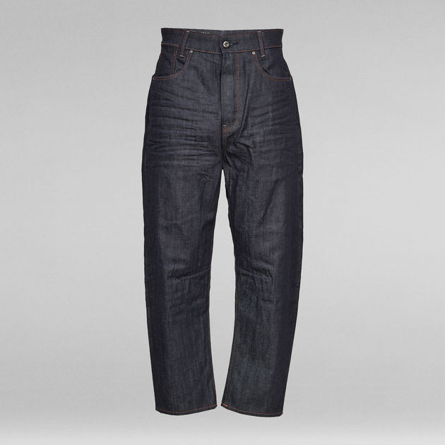 G-Star Raw - C-Staq 3D Boyfriend Cropped Jean - 3D Raw Denim